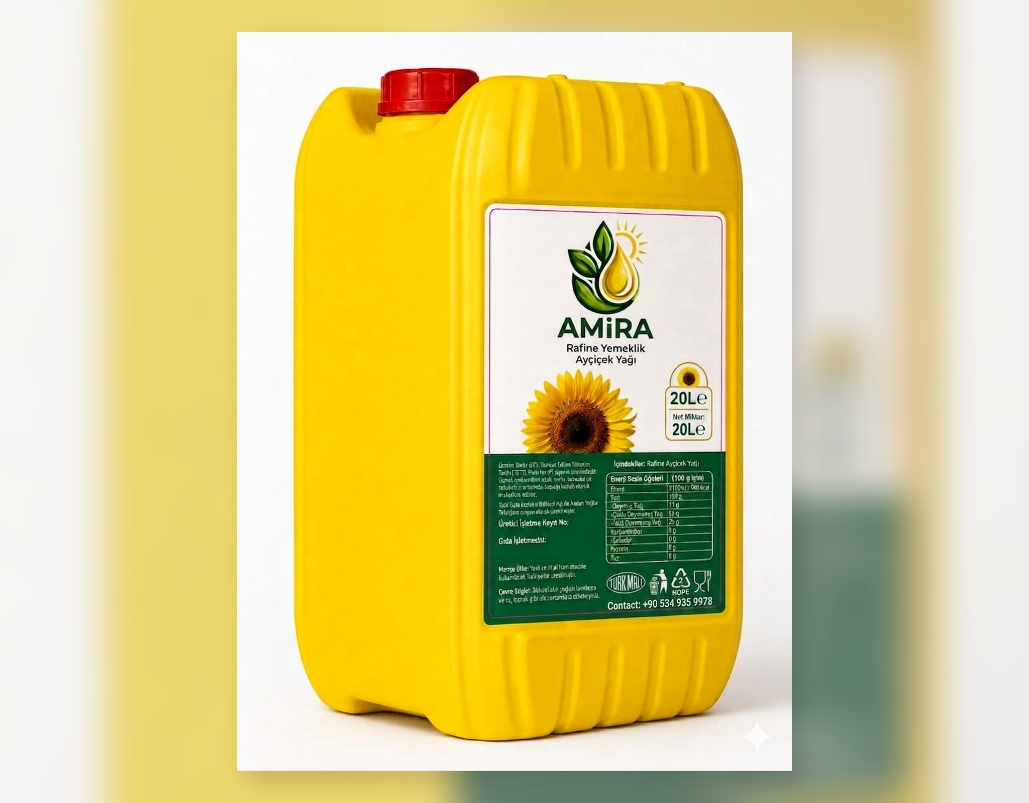 20 L Sunflower Oil