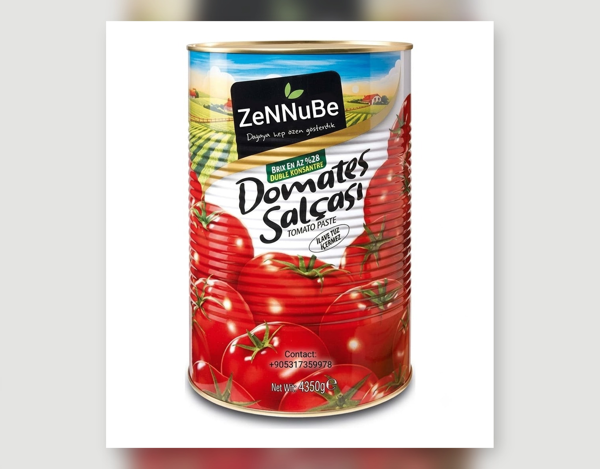 Tomato Paste 4350 g Can